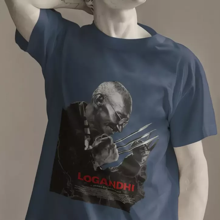 LOGANDHI t-shirt homme col rond 100% coton LOGANDHI t-shirt homme col rond 100% coton