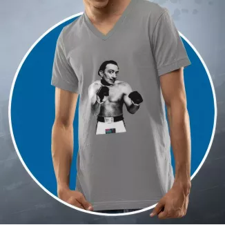 MOHAMED DALI t-shirt homme col V 100% coton