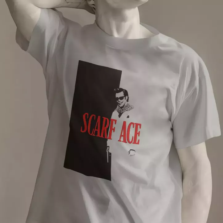 SCARF ACE t-shirt homme col rond 100% coton 190g/m² SCARF ACE t-shirt homme col rond 100% coton 190g/m²