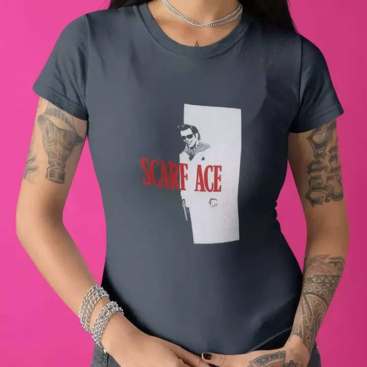 SCARF ACE t-shirt femme col rond 100% coton 190g/m² SCARF ACE t-shirt femme col rond 100% coton 190g/m²
