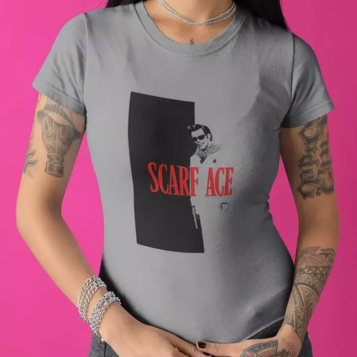 SCARF ACE t-shirt femme col rond 100% coton 190g/m² SCARF ACE t-shirt femme col rond 100% coton 190g/m²