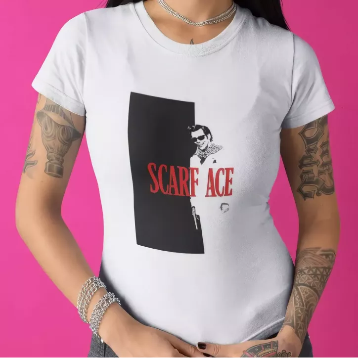 SCARF ACE t-shirt femme col rond 100% coton 190g/m² SCARF ACE t-shirt femme col rond 100% coton 190g/m²
