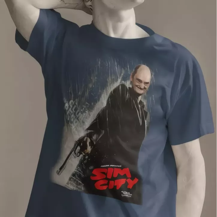 SIM CITY t-shirt homme col rond 100% coton 190g/m² SIM CITY t-shirt homme col rond 100% coton 190g/m²