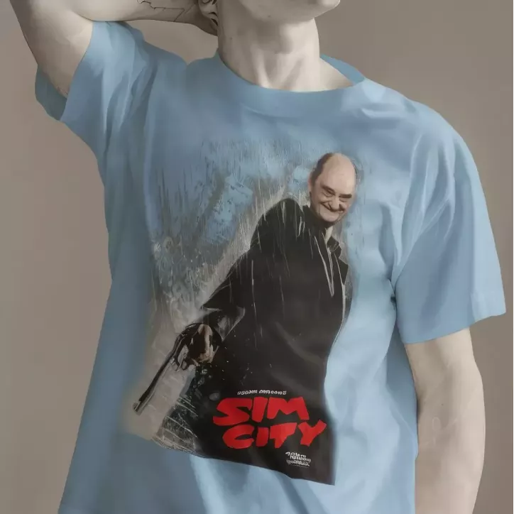 SIM CITY t-shirt homme col rond 100% coton 190g/m² SIM CITY t-shirt homme col rond 100% coton 190g/m²