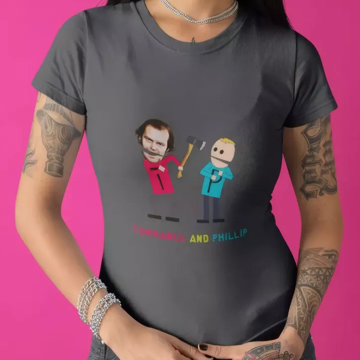 TORRANCE AND PHILLIP t-shirt femme col rond 100% coton 190g/m² TORRANCE AND PHILLIP t-shirt femme col rond 100% coton 190g/m²