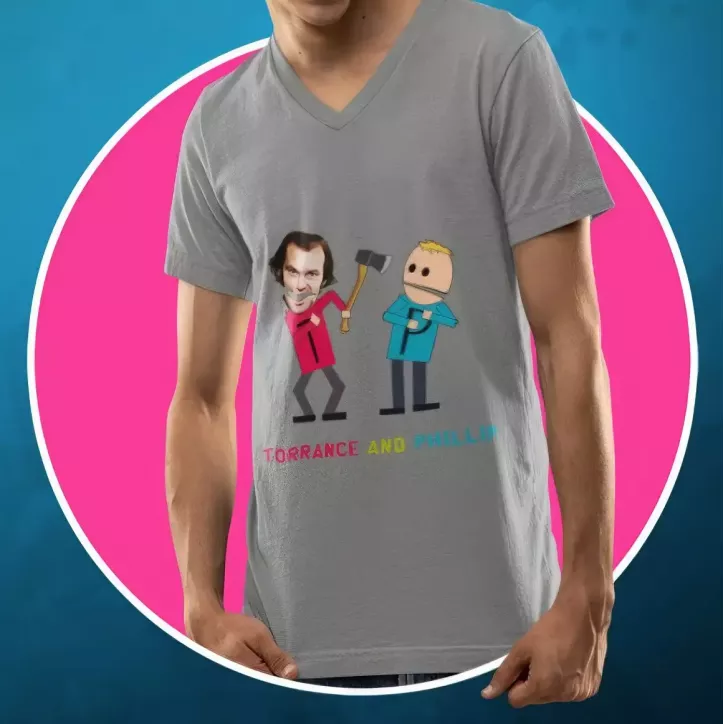 TORRANCE AND PHILLIP t-shirt homme col V 100% coton 190g/m² TORRANCE AND PHILLIP t-shirt homme col V 100% coton 190g/m²