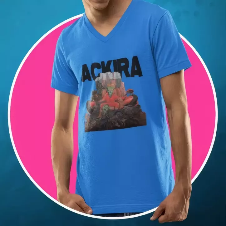 ACKIRA t-shirt homme col V 100% coton 190g/m² ACKIRA t-shirt homme col V 100% coton 190g/m²