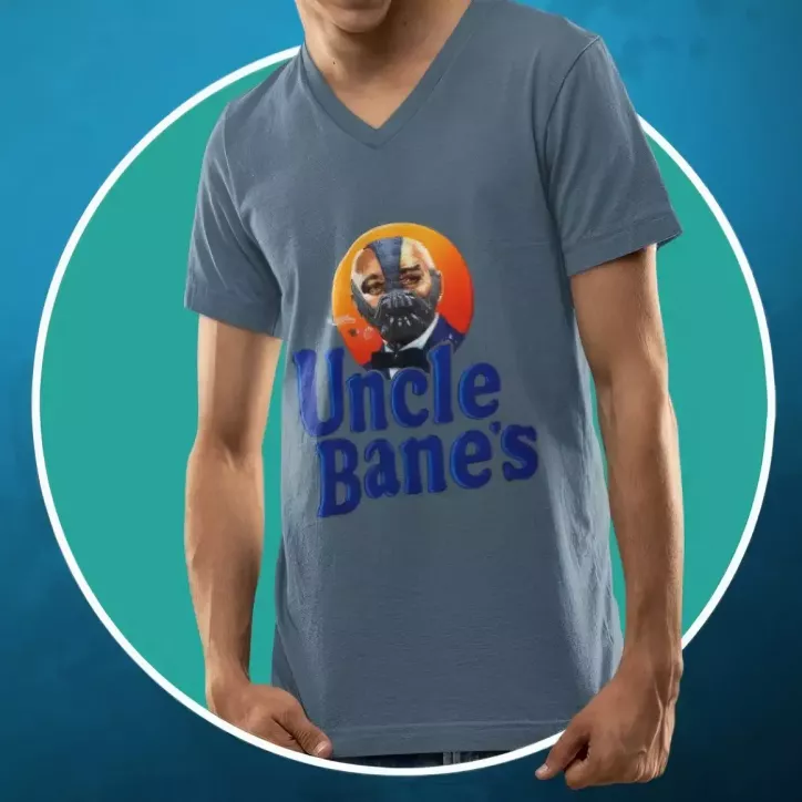 UNCLE BANE'S t-shirt homme col V 100% coton - 190g/m² UNCLE BANE'S t-shirt homme col V 100% coton - 190g/m²