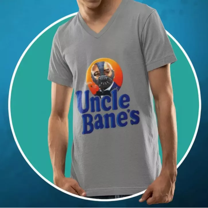 UNCLE BANE'S t-shirt homme col V 100% coton - 190g/m² UNCLE BANE'S t-shirt homme col V 100% coton - 190g/m²