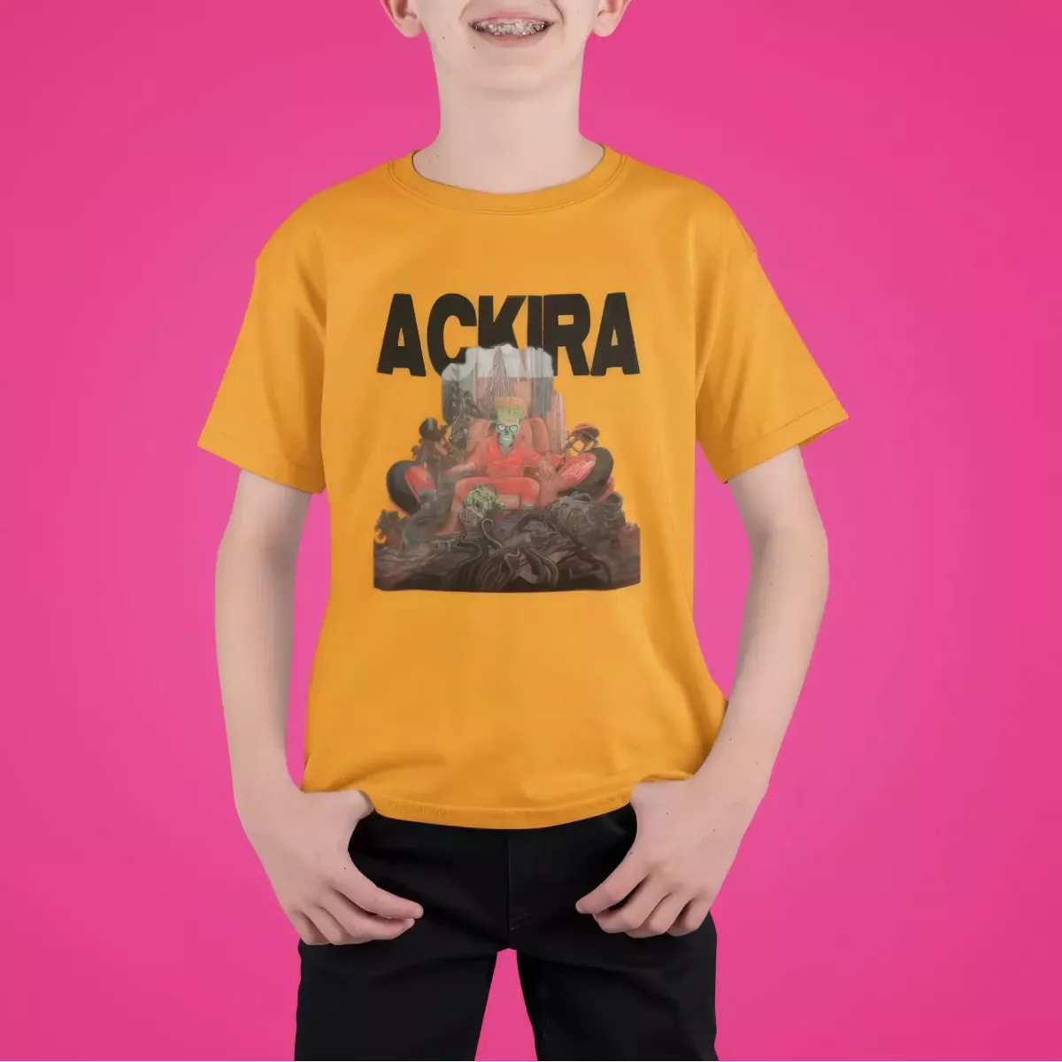 ACKIRA  t-shirt unisexe enfant 100% coton - 150g/m²