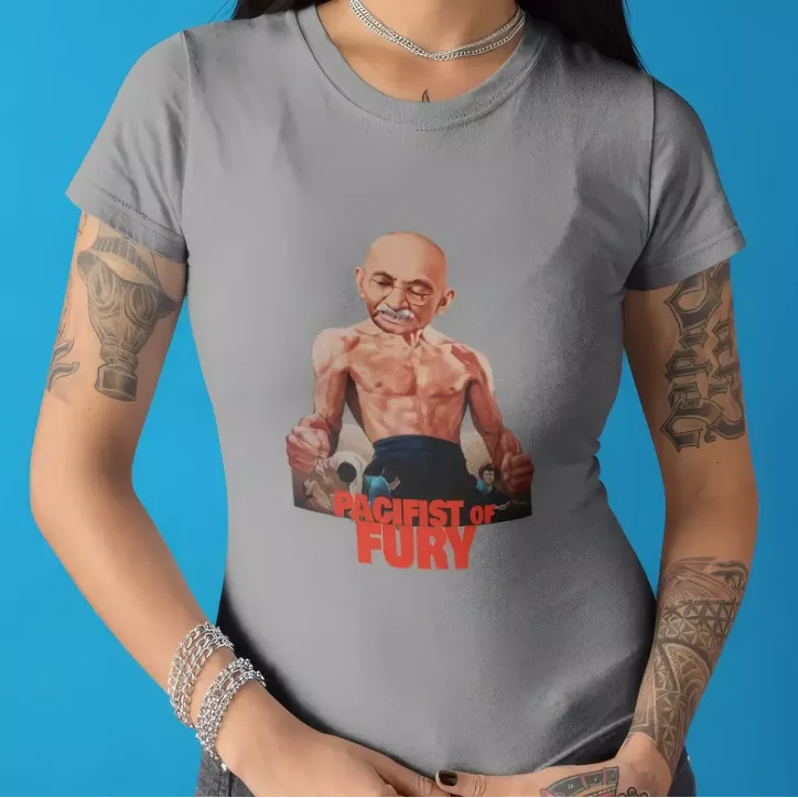 PACIFIST OF FURY t-shirt femme col rond 100% coton - 190g/m² PACIFIST OF FURY t-shirt femme col rond 100% coton - 190g/m²