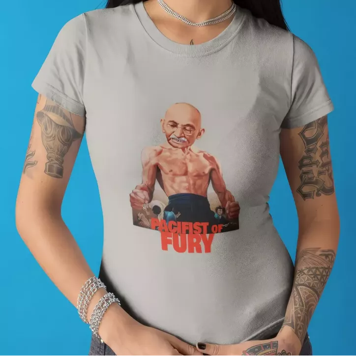 PACIFIST OF FURY t-shirt femme col rond 100% coton - 190g/m² PACIFIST OF FURY t-shirt femme col rond 100% coton - 190g/m²