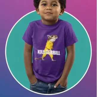 KILL GERBILL t-shirt enfant unisexe - col rond - 100% coton - 150g/m²