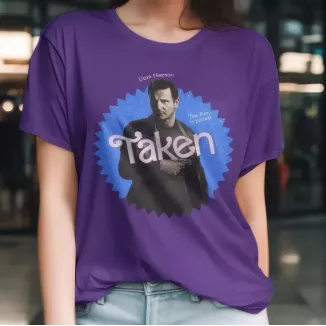 TAKEN t-shirt femme - col rond - 100% coton - 190g/m²