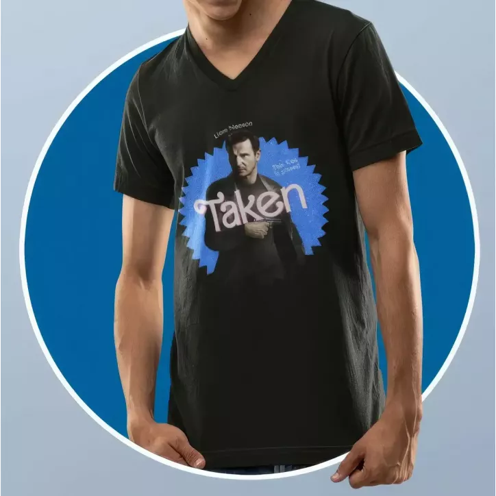 TAKEN t-shirt homme - col V - 100% coton - 190g/m² TAKEN t-shirt homme - col V - 100% coton - 190g/m²